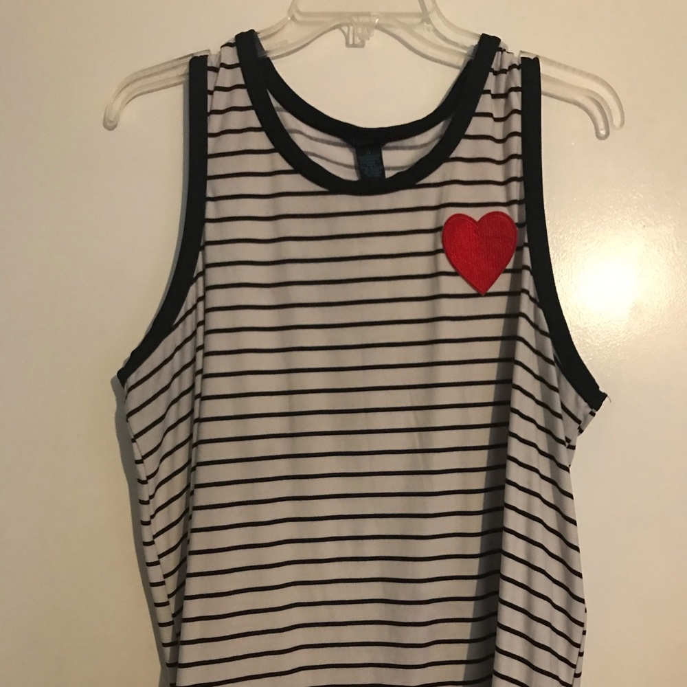 Rue 21 Sleeveless Striped Tank